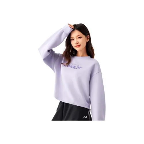 361° Фиолетовый цвет фрезии Женские Свитшоты