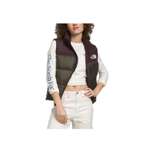 THE NORTH FACE Зеленый Женский Пуховый жилет