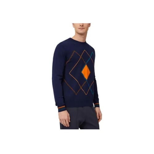 HARMONT&BLAINE Синий Мужской Трикотаж