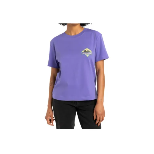 Quiksilver Фиолетовые Женские Футболки