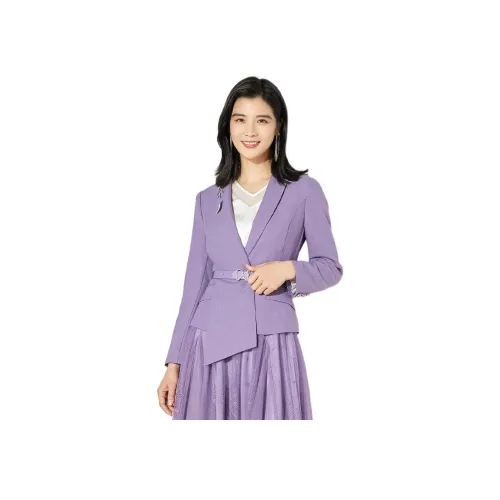BBLLUUEE Бизнес-костюм женский туманно-фиолетовый