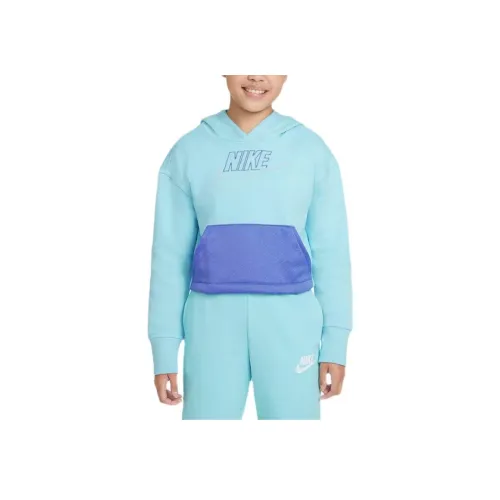 Nike Толстовка Светло-Синий Подростки