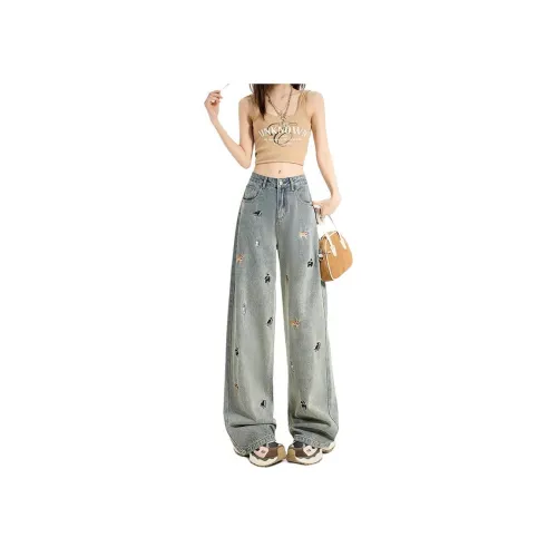 ZHUFEI Унисекс Джинсы