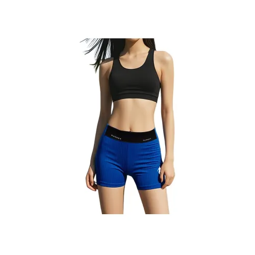 QIAODAN Capri Синие Женские Спортивные Шорты