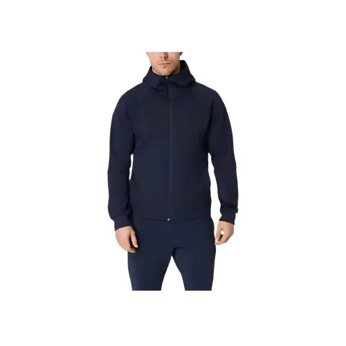 ASICS Мобильность Темно-синие Мужские Куртки