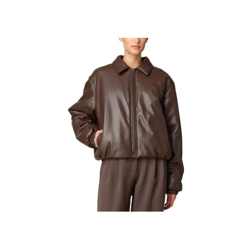 GLASSONS OVERSIZED Искусственная кожа Bomber Куртка Женская