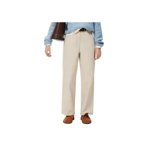 Teenie Weenie Повседневные брюки цвет слоновая кость женские