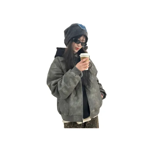 YOULIN Серый Унисекс Куртки