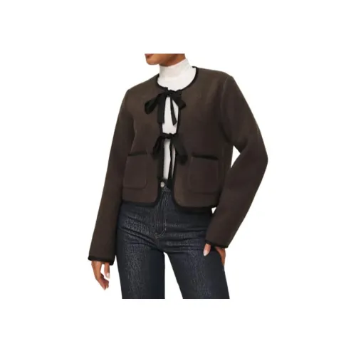 Reformation Куртки Пальто Женские Арахисовое Масло