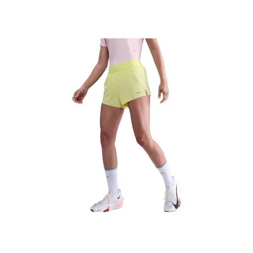 Nike Clothing Bright Lemon Women's Sports Shorts