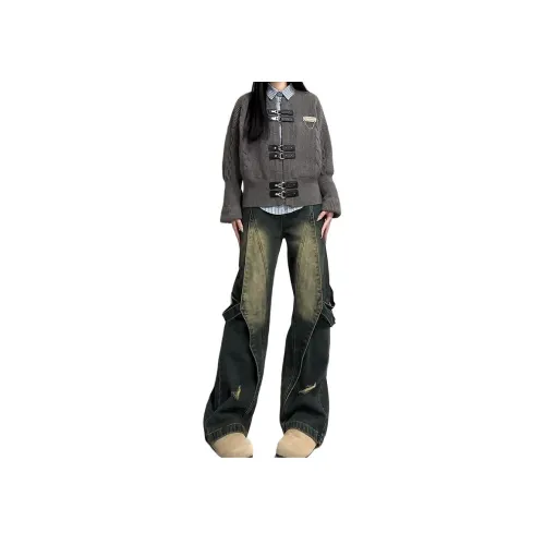 CASTLE WOODS Blue Women's Jeans CASTLE WOODS Синий Женские Джинсы