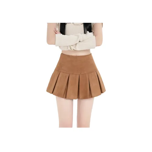 Кожаные короткие юбки MM женские