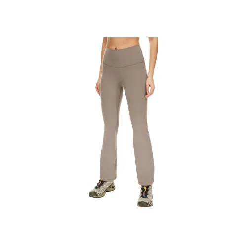 ARITZIA TnAction TnaBUTTER ATMOSPHERE FLARE Hi Шаговый шов Legging Повседневные брюки Женские Turner Тауповый Turner Серо-коричневый
