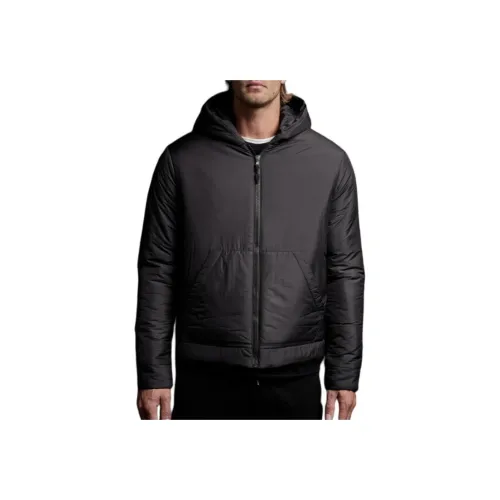 JAMES PERSE Черный Мужской Пуховик