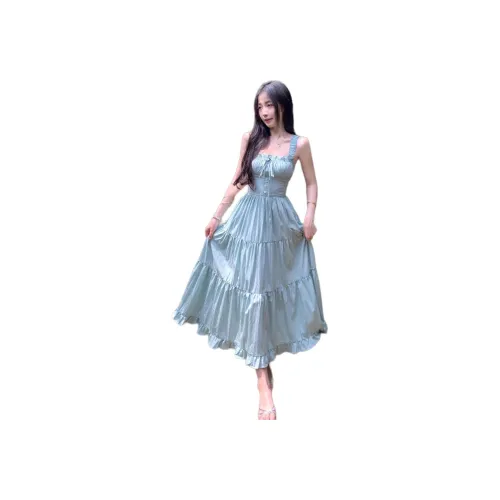 MUCCHIC Зеленый Женские Слиплатья