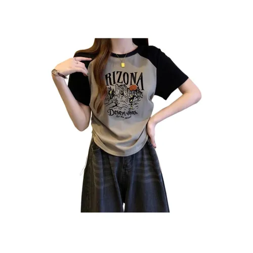 PA Реглан-рукав Т-рубашка Женская