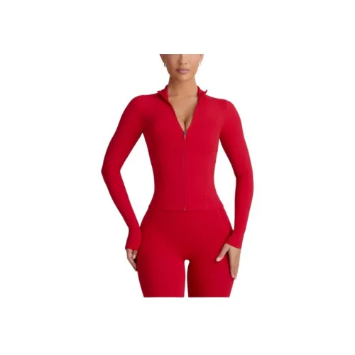 OH POLLY Soft Active Zip Up Jacket Women's