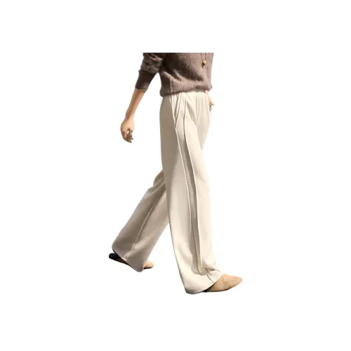 XWI Экрю Женские Повседневные Брюки