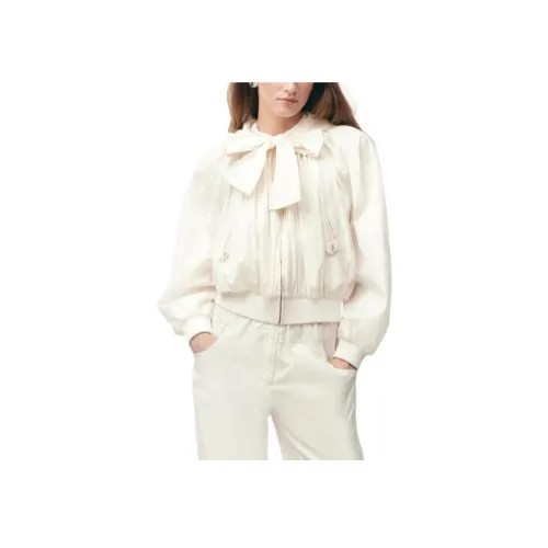 CHANEL Белые Женские Куртки