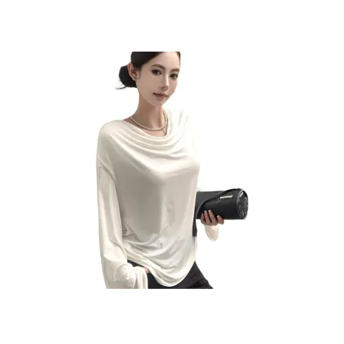 QYPRF Белый T-рубашка Женская T-рубашка