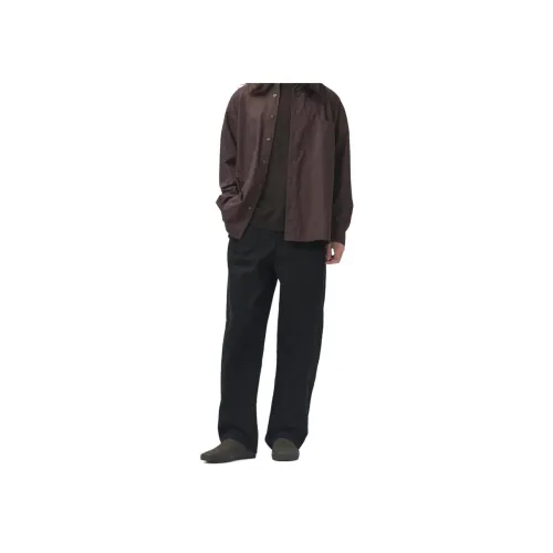 UNIQLO Мужские Повседневные Брюки Черные