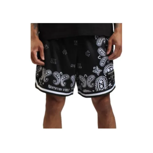 TRUE RELIGION Повседневные шорты Мужские Черные