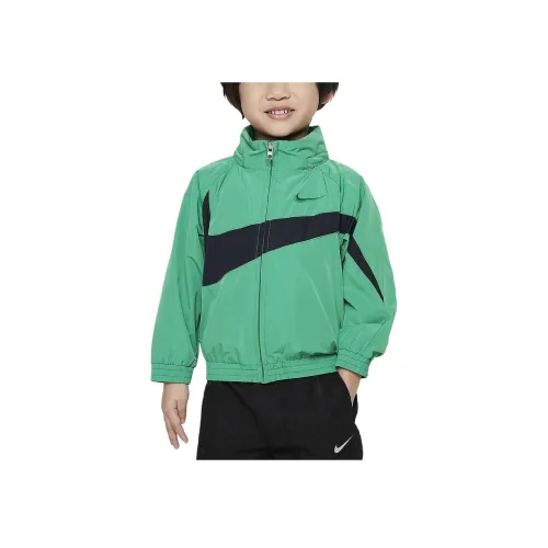 nike Infant And Toddler Пальто Swoosh Зеленый Infant And Toddler