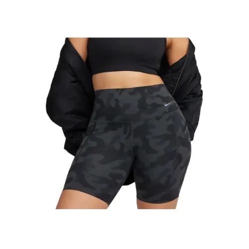 nike Universa Велосипедные шорты и шорты Женские Темно-черные