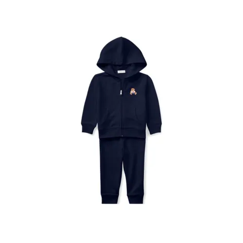 Polo Ralph Lauren Детский и Младенческий Костюм 2 предмета Комплект Морской Синий Infant и Toddler