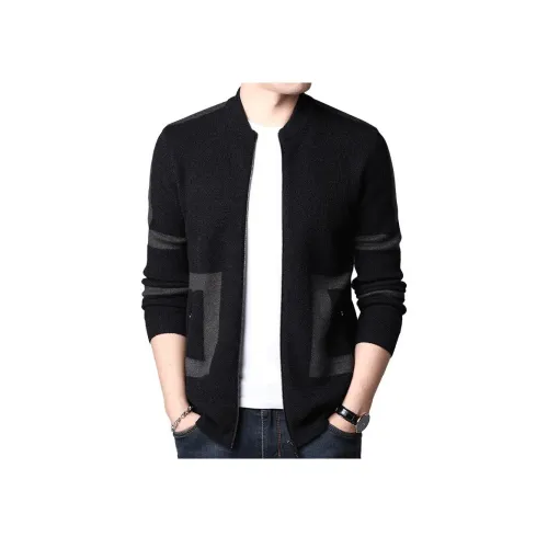 PIERRE CARDIN Черный Мужской Трикотаж