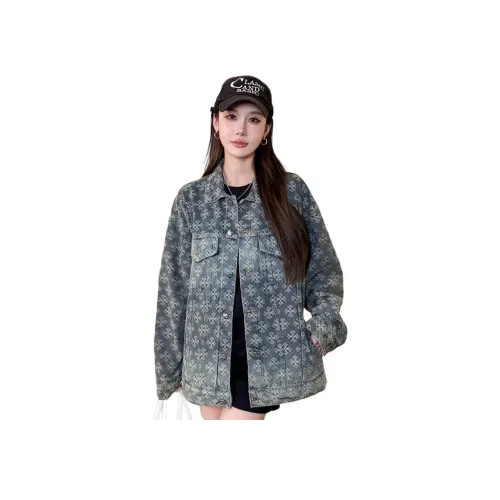 MGDOHOME Синий Унисекс Джинсовые куртки