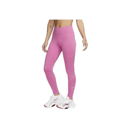 NIKE Фуксия Женские Спортивные Брюки