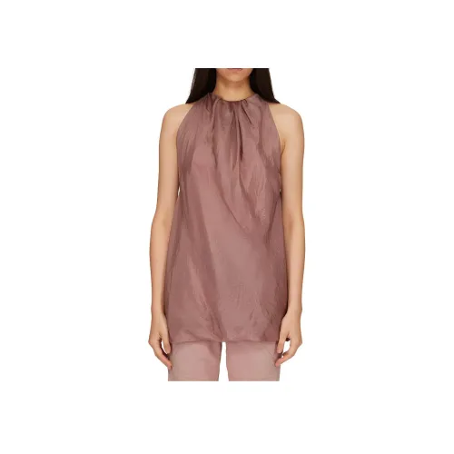 RICK OWENS совместный бренд RO Майка Женская Серый Розовый