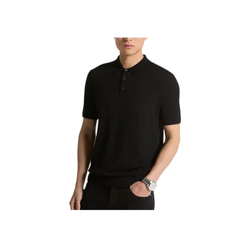 MICHAEL KORS Мужская черная поло