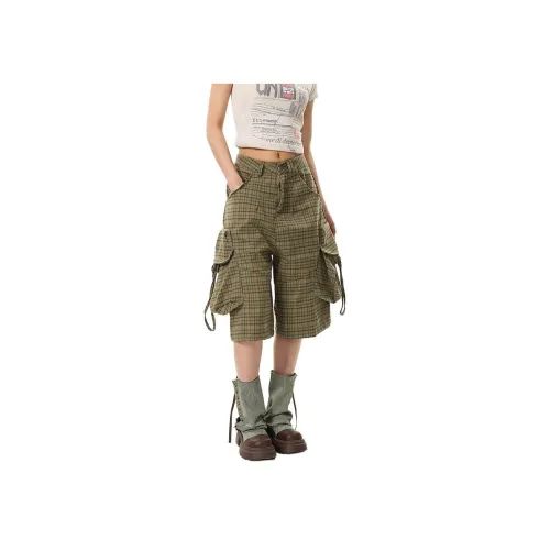 TUCANO Зеленые Унисекс Повседневные шорты