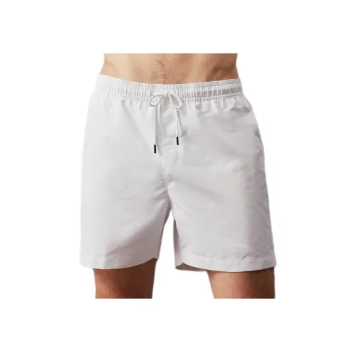 Calvin Klein Классические Белые Мужские Плавательные Шорты