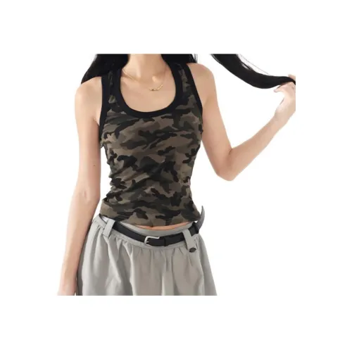 Wen Shan Камуфляж Женские Футболки