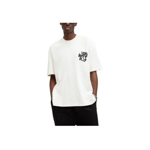 ALLSAINTS Белая Мужская Футболка