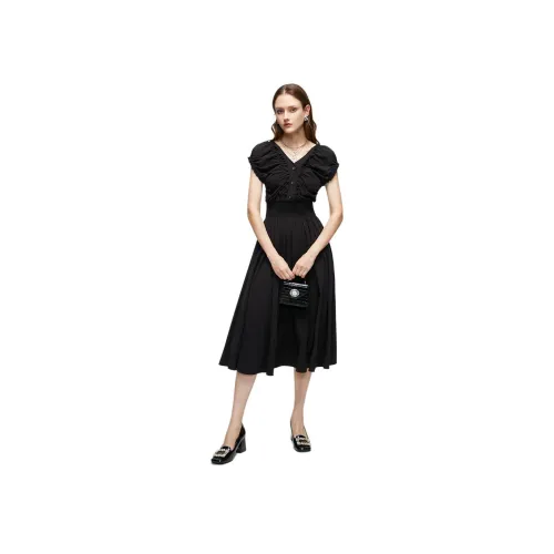 JORYAweekend SS24 Sleeveless Dress Women's Black JORYAweekend SS24 Без рукавов Платье Женское Черное