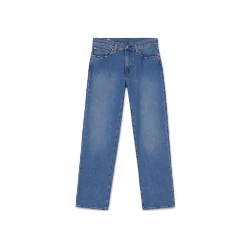 Levis Medium Blue Men's Jeans Левис Средне-синие Мужские Джинсы