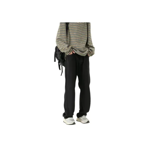 MORii Черные Унисекс Джинсы