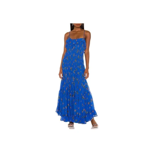 FREE PEOPLE Синие Женские Слиплатья