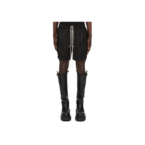 RICK OWENS совместный бренд Черные Мужские Повседневные Шорты