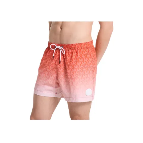 MICHAEL KORS Пляжные шорты Мужские Красные