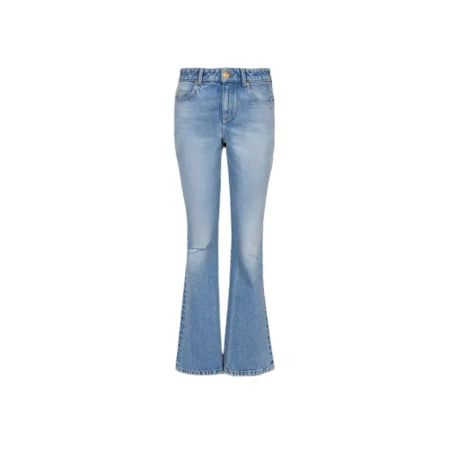 BALMAIN Светло-синие Женские Джинсы