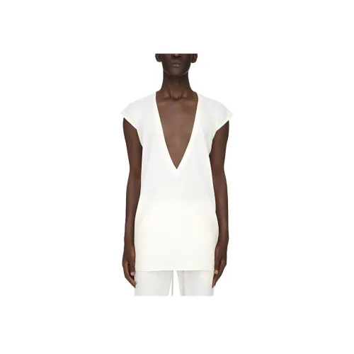 RICK OWENS совместный бренд Champion Co Branded Edition Белый Мужской Трикотаж