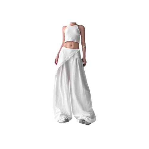 AURORA MUSE Повседневные брюки Женские Айвори