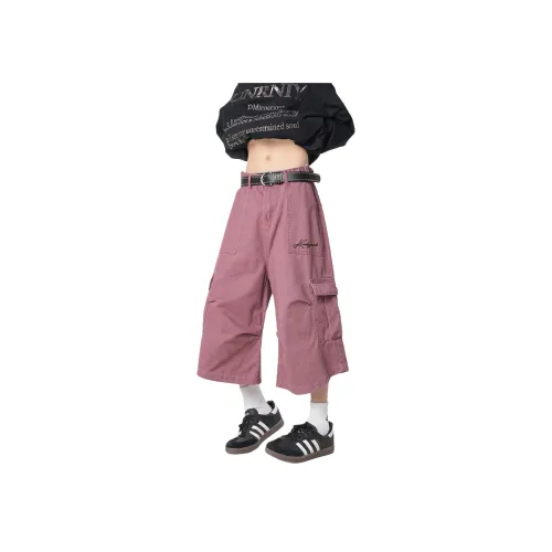 KNOCKSPARK Повседневные шорты Унисекс Бордовый