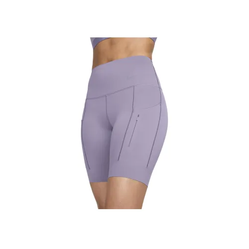 Nike Велосипедные штаны Женские Фиолетовые