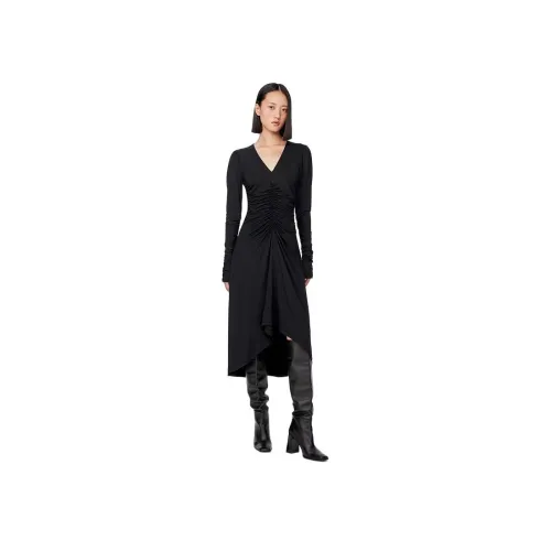 Fabrique Длинное платье с длинными рукавами женское